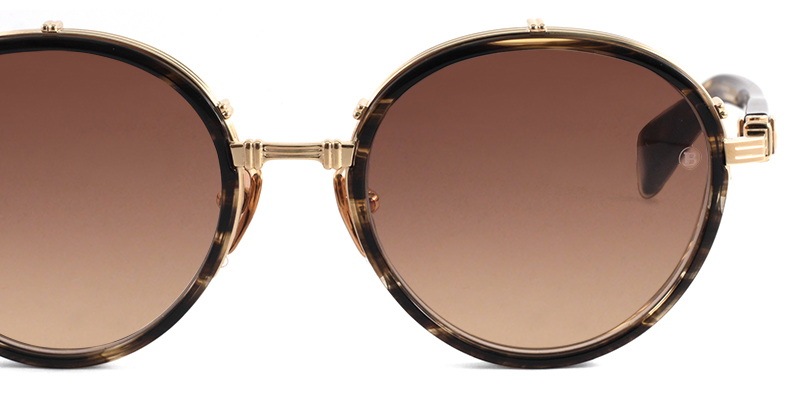 BALMAIN CROISSY BPS126 col.B Gold/Dark Brown