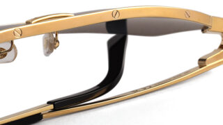 交渉中 カルティエ Cartier サングラス グレー 黒 Brandol / Cartier カルティエ サングラス スクエア型 セル